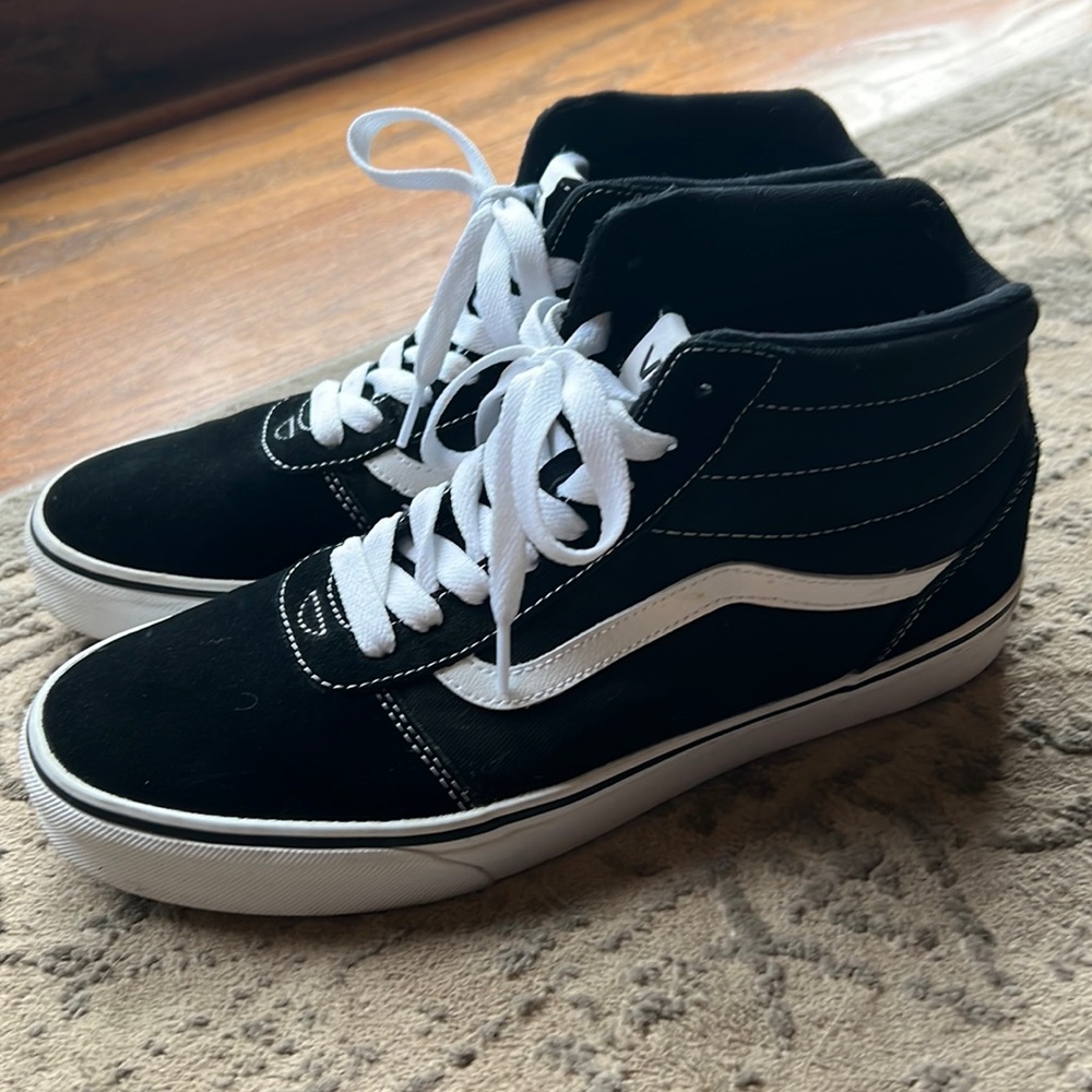 Vans Old School High Top Mens 10.5/W 12